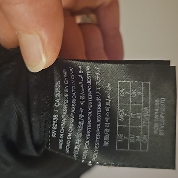 GUESS black cocktail dress - Picture 5 of 5